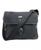 BURBERRY BLACK LABELバーバリーブラックレーベル）の古着「メッセンジャーバッグ」｜ブラック