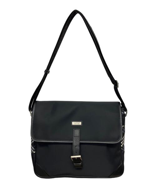 BURBERRY BLACK LABEL（バーバリーブラックレーベル）BURBERRY BLACK LABEL (バーバリーブラックレーベル) メッセンジャーバッグ ブラックの古着・服飾アイテム