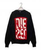 DIESELディーゼル）の古着「厚手ニット」｜ブラック