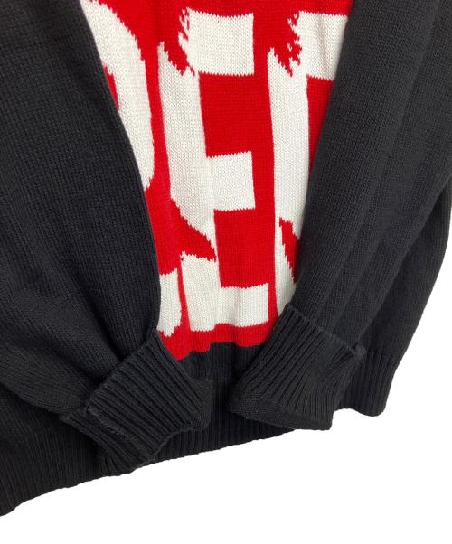 DIESEL（ディーゼル）DIESEL (ディーゼル) 厚手ニット ブラック サイズ:XLの古着・服飾アイテム