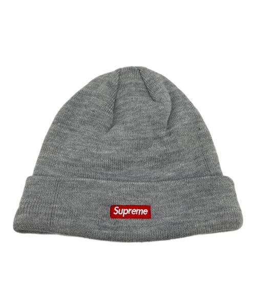 SUPREME（シュプリーム）SUPREME (シュプリーム) New Era (ニューエラ) ニット帽 グレーの古着・服飾アイテム