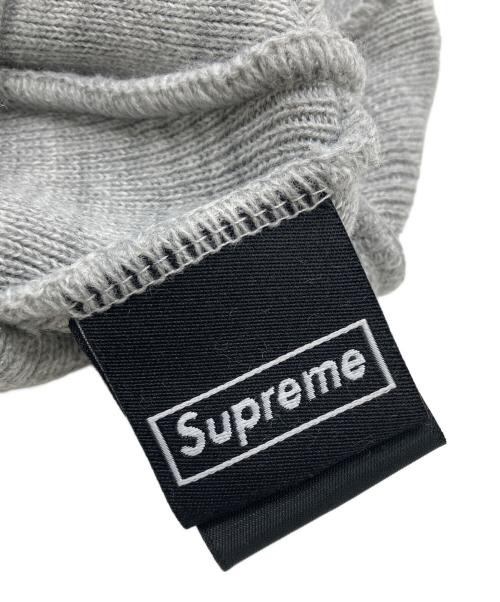 SUPREME（シュプリーム）SUPREME (シュプリーム) New Era (ニューエラ) ニット帽 グレーの古着・服飾アイテム