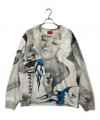 SUPREMEシュプリーム）の古着「Naomi Crewneck」｜グレー