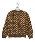 COACHコーチ）の古着「ボアスウェット」｜ブラウン