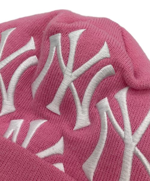 SUPREME（シュプリーム）SUPREME (シュプリーム) New Era (ニューエラ) ニット帽 ピンクの古着・服飾アイテム