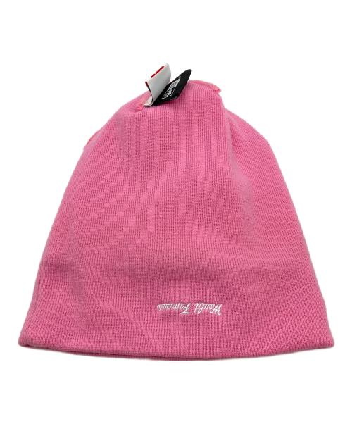 SUPREME（シュプリーム）SUPREME (シュプリーム) New Era (ニューエラ) ニット帽 ピンクの古着・服飾アイテム