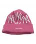 SUPREME (シュプリーム) New Era (ニューエラ) ニット帽 ピンク：7000円