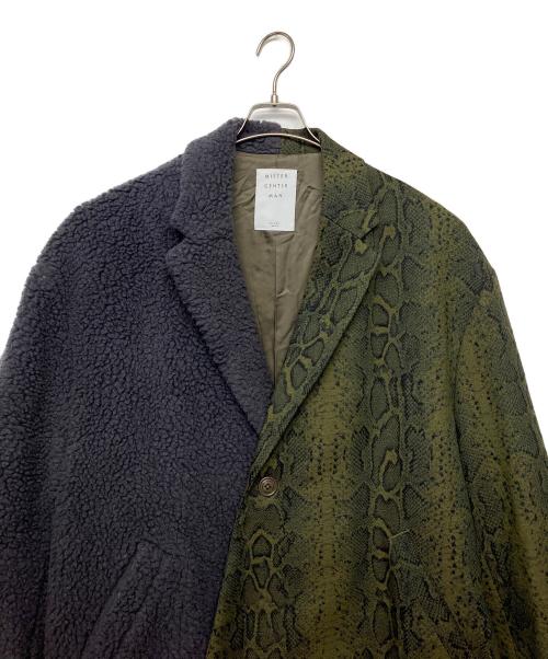 Mr.Gentleman（ミスタージェントルマン）MR.GENTLEMAN (ミスタージェントルマン) ドッキングコート カーキ サイズ:Mの古着・服飾アイテム