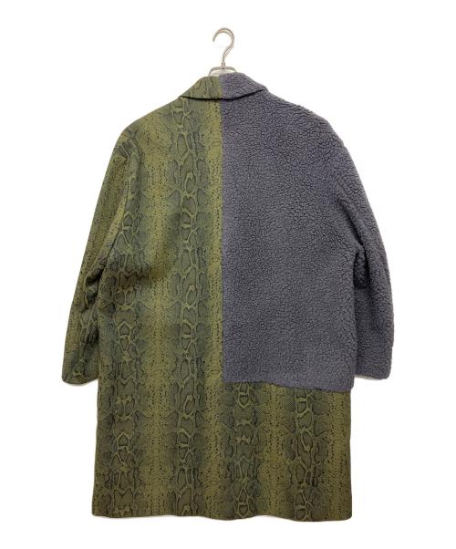Mr.Gentleman（ミスタージェントルマン）MR.GENTLEMAN (ミスタージェントルマン) ドッキングコート カーキ サイズ:Mの古着・服飾アイテム