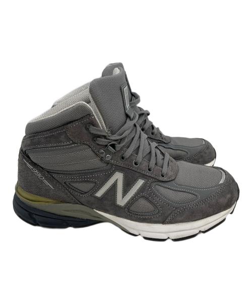NEW BALANCE（ニューバランス）NEW BALANCE (ニューバランス) MO990GR4　ハイカットスニーカー グレー サイズ:28.5の古着・服飾アイテム