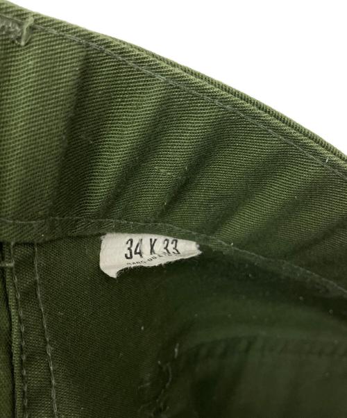 US ARMY（ユーエスアーミー）US ARMY (ユーエスアーミー) ファティーグパンツ オリーブ サイズ: 86cm (W34)の古着・服飾アイテム
