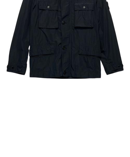 STONE ISLAND（ストーンアイランド）STONE ISLAND (ストーンアイランド) Micro Reps M65 Jacket　ナイロンジャケット　スタンドカラー ネイビー サイズ:Sの古着・服飾アイテム