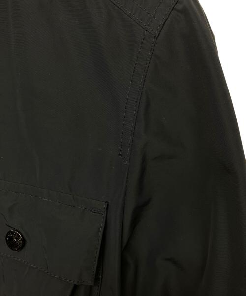 STONE ISLAND（ストーンアイランド）STONE ISLAND (ストーンアイランド) Micro Reps M65 Jacket　ナイロンジャケット　スタンドカラー ネイビー サイズ:Sの古着・服飾アイテム