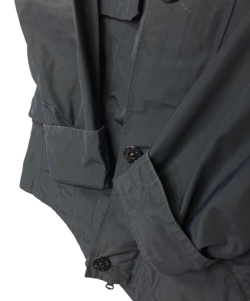STONE ISLAND（ストーンアイランド）STONE ISLAND (ストーンアイランド) Micro Reps M65 Jacket　ナイロンジャケット　スタンドカラー ネイビー サイズ:Sの古着・服飾アイテム