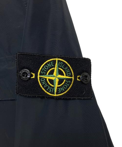 STONE ISLAND（ストーンアイランド）STONE ISLAND (ストーンアイランド) Micro Reps M65 Jacket　ナイロンジャケット　スタンドカラー ネイビー サイズ:Sの古着・服飾アイテム