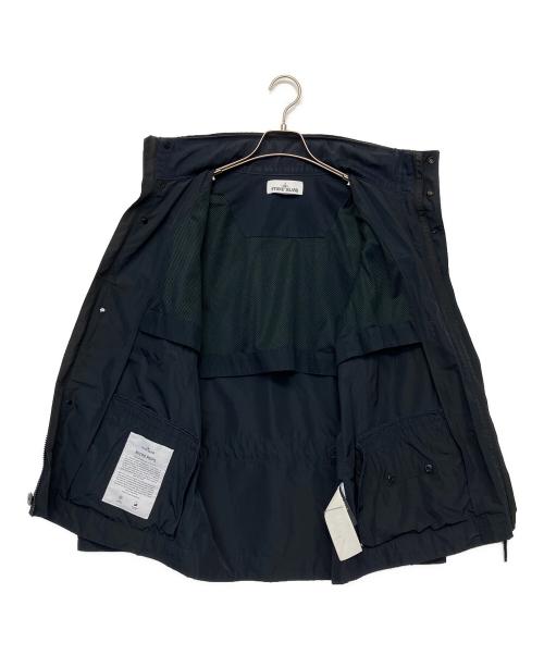 STONE ISLAND（ストーンアイランド）STONE ISLAND (ストーンアイランド) Micro Reps M65 Jacket　ナイロンジャケット　スタンドカラー ネイビー サイズ:Sの古着・服飾アイテム