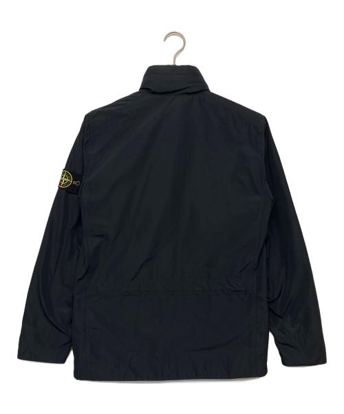 STONE ISLAND（ストーンアイランド）STONE ISLAND (ストーンアイランド) Micro Reps M65 Jacket　ナイロンジャケット　スタンドカラー ネイビー サイズ:Sの古着・服飾アイテム
