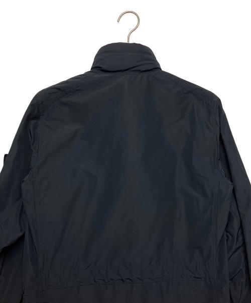 STONE ISLAND（ストーンアイランド）STONE ISLAND (ストーンアイランド) Micro Reps M65 Jacket　ナイロンジャケット　スタンドカラー ネイビー サイズ:Sの古着・服飾アイテム