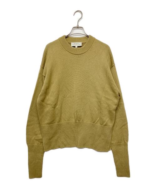 STUDIO NICHOLSON（スタジオ ニコルソン）STUDIO NICHOLSON (スタジオ ニコルソン) 厚手ニット ベージュの古着・服飾アイテム