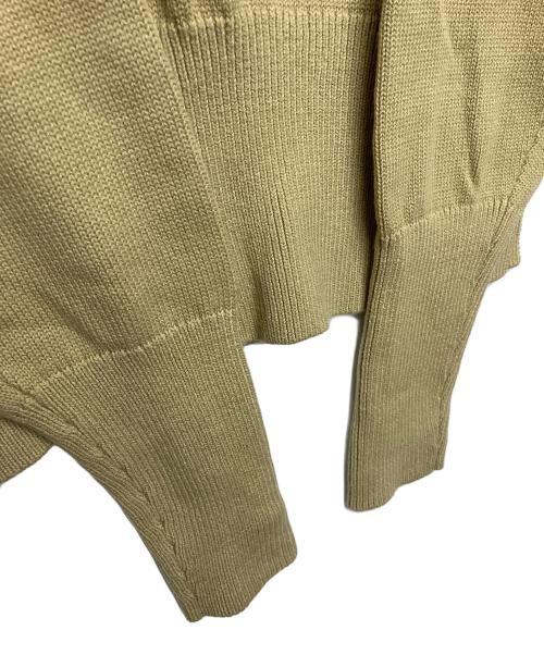 STUDIO NICHOLSON（スタジオ ニコルソン）STUDIO NICHOLSON (スタジオ ニコルソン) 厚手ニット ベージュの古着・服飾アイテム