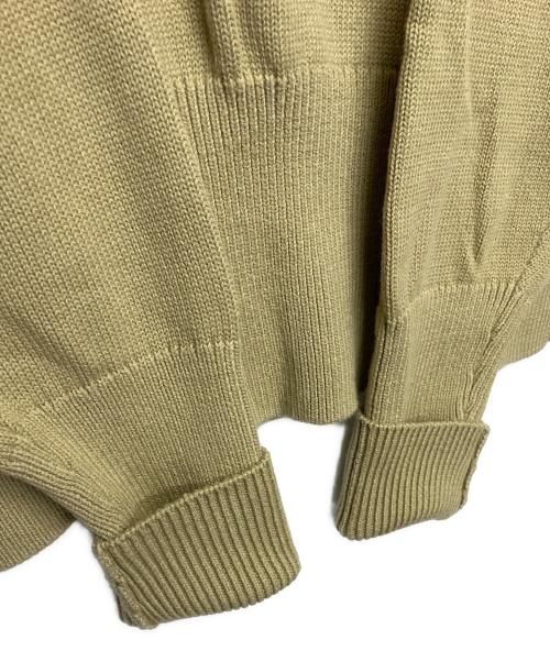 STUDIO NICHOLSON（スタジオ ニコルソン）STUDIO NICHOLSON (スタジオ ニコルソン) 厚手ニット ベージュの古着・服飾アイテム