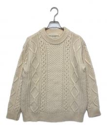 THE SHINZONE（ザ シンゾーン）の古着「ケーブルニット」｜アイボリー