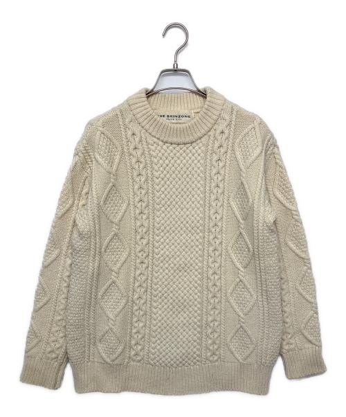 THE SHINZONE（ザ シンゾーン）THE SHINZONE (ザ シンゾーン) ケーブルニット アイボリー サイズ:FREEの古着・服飾アイテム