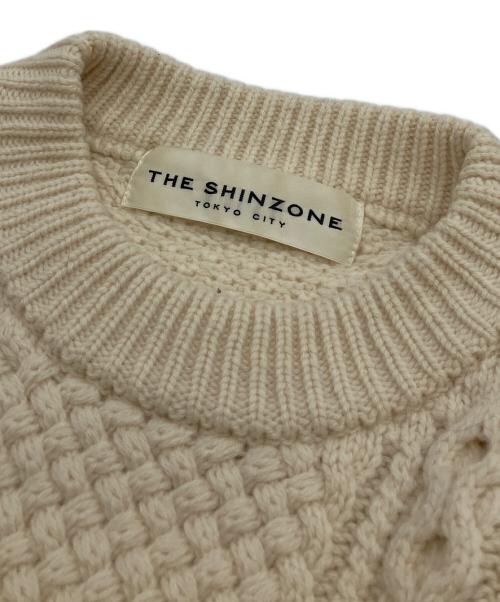 THE SHINZONE（ザ シンゾーン）THE SHINZONE (ザ シンゾーン) ケーブルニット アイボリー サイズ:FREEの古着・服飾アイテム