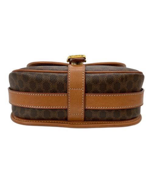 CELINE（セリーヌ）CELINE (セリーヌ) マカダム　ショルダーバッグ ブラウンの古着・服飾アイテム