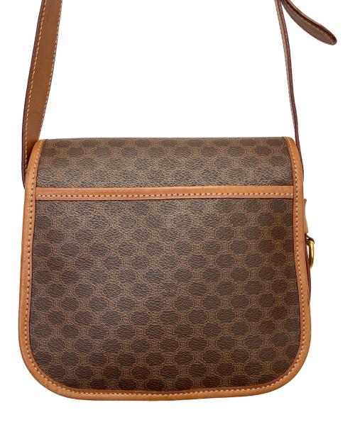 CELINE（セリーヌ）CELINE (セリーヌ) マカダム　ショルダーバッグ ブラウンの古着・服飾アイテム