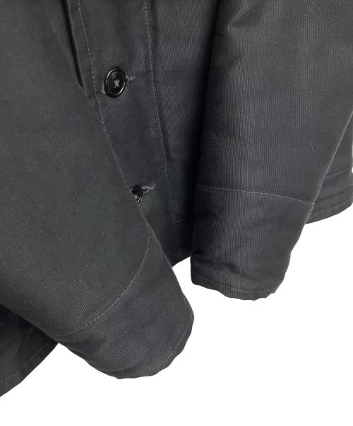 THE REAL McCOY'S（ザ・リアルマッコイズ）THE REAL McCOY'S (ザ・リアルマッコイズ) デッキジャケット ブラック サイズ:38の古着・服飾アイテム