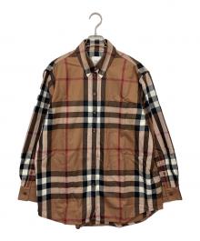BURBERRY（バーバリー）の古着「ノバチェックシャツ ティッシ期」｜ベージュ