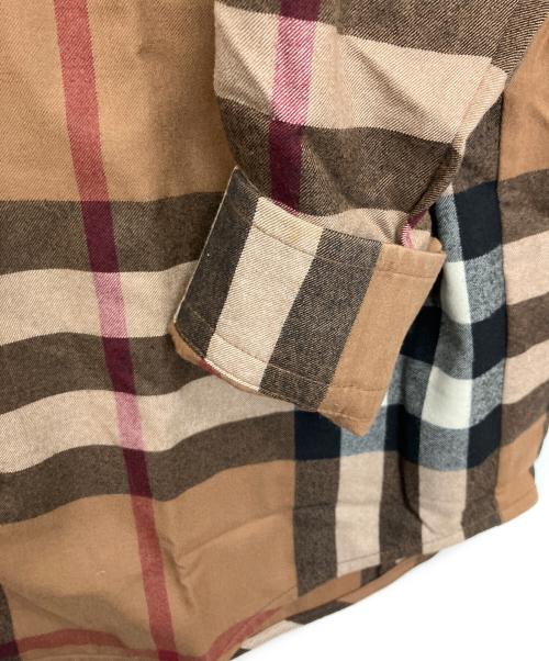 BURBERRY（バーバリー）BURBERRY (バーバリー) ノバチェックシャツ ティッシ期 ベージュ サイズ:40の古着・服飾アイテム
