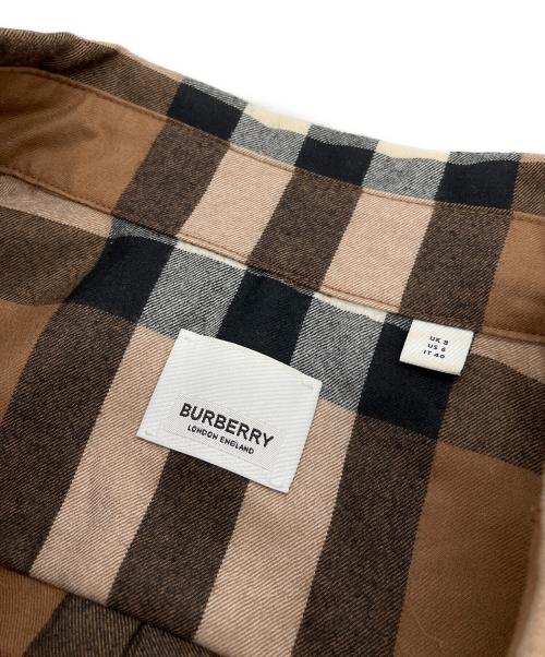 BURBERRY（バーバリー）BURBERRY (バーバリー) ノバチェックシャツ ティッシ期 ベージュ サイズ:40の古着・服飾アイテム