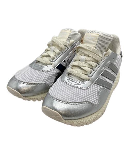 adidas（アディダス）adidas (アディダス) KITH (キス) スニーカー OREGON ULTRA TECH シルバー サイズ:25cm 未使用品の古着・服飾アイテム