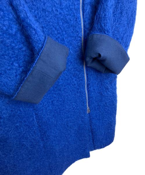 GALLARDA GALANTE（ガリャルダガランテ）GALLARDA GALANTE (ガリャルダガランテ) モヘアコート ブルー サイズ:FREEの古着・服飾アイテム