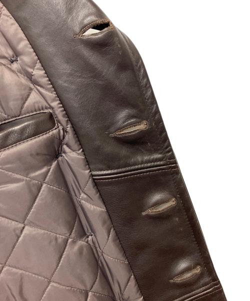 Schott（ショット）Schott (ショット) US 740N PEA JACKET ブラウン サイズ:36の古着・服飾アイテム