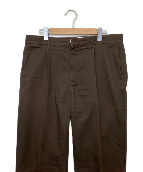 Dickies（ディッキーズ）Dickies (ディッキーズ) WACKO MARIA (ワコマリア) チノパン ブラウン サイズ:XLの古着・服飾アイテム