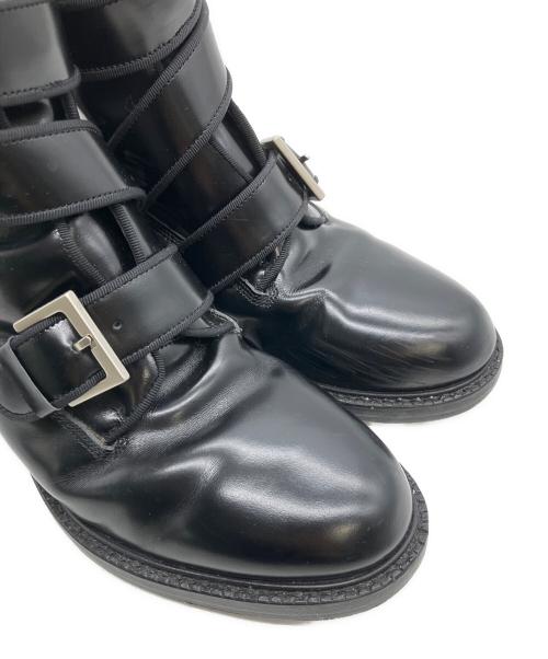 JUNYA WATANABE COMME des GARCONS（(ジュンヤワタナベ コムデギャルソン）JUNYA WATANABE COMME des GARCONS ((ジュンヤワタナベ コムデギャルソン) エンジニアブーツ ブラック サイズ:XSの古着・服飾アイテム