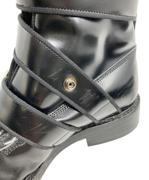 JUNYA WATANABE COMME des GARCONS（(ジュンヤワタナベ コムデギャルソン）JUNYA WATANABE COMME des GARCONS ((ジュンヤワタナベ コムデギャルソン) エンジニアブーツ ブラック サイズ:XSの古着・服飾アイテム