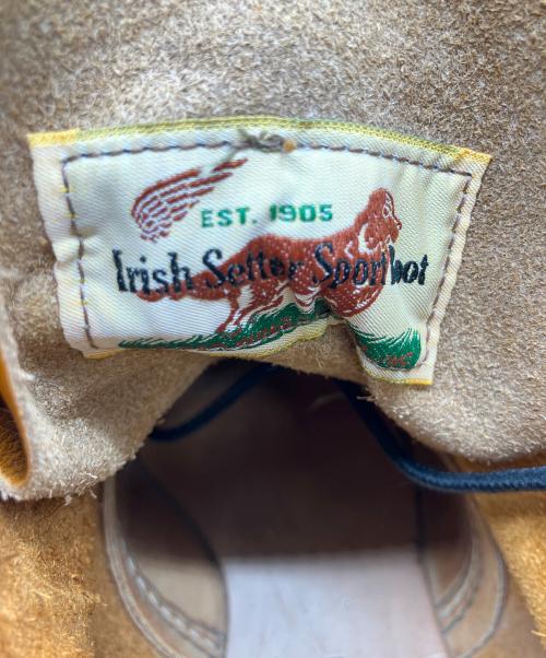 RED WING（レッドウィング）RED WING (レッドウィング) ワークブーツ　アイリッシュセッター ベージュ サイズ:7の古着・服飾アイテム