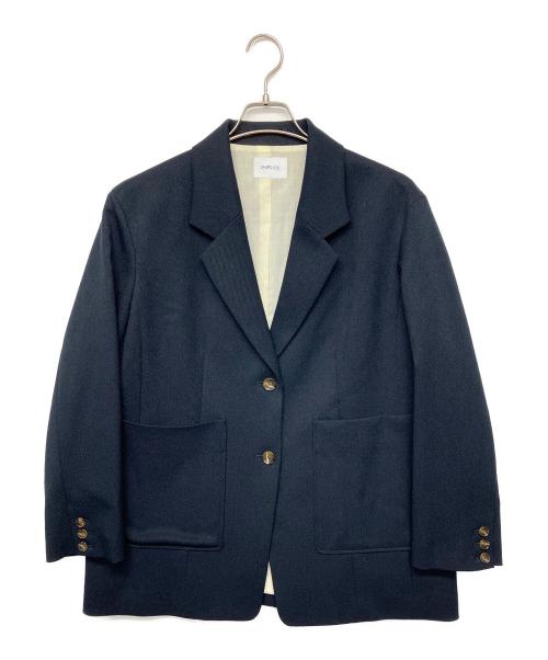 SHIPS any（シップスエニィ）SHIPS any (シップスエニィ) テーラードジャケット ネイビー サイズ:FREEの古着・服飾アイテム