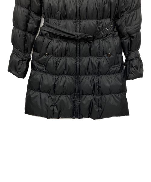BURBERRY BLUE LABEL（バーバリー ブルー レーベル）BURBERRY BLUE LABEL (バーバリーロンドンブルーレーベル) ダウンコート ブラック サイズ:40の古着・服飾アイテム
