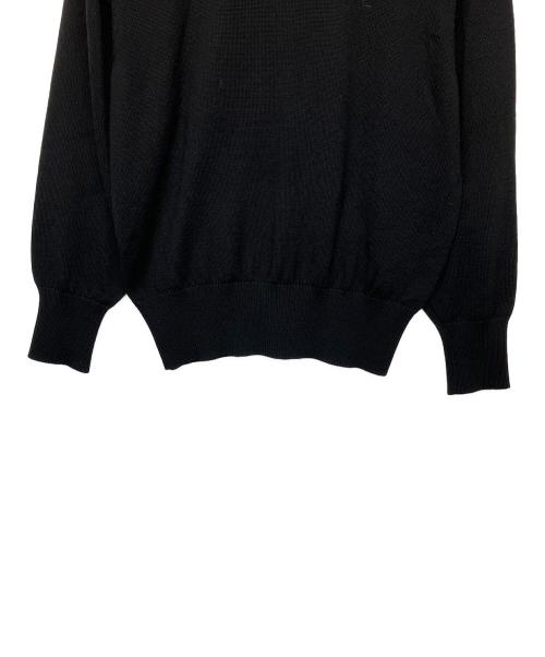 Yves Saint Laurent（イヴサンローラン）Yves Saint Laurent (イヴサンローラン) 薄手ニット ブラック サイズ:Mの古着・服飾アイテム