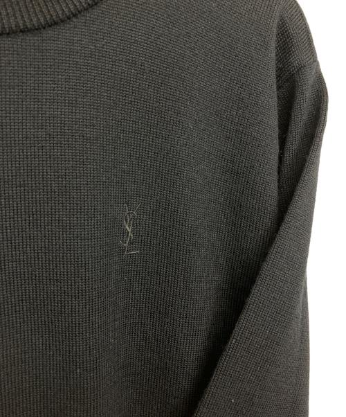 Yves Saint Laurent（イヴサンローラン）Yves Saint Laurent (イヴサンローラン) 薄手ニット ブラック サイズ:Mの古着・服飾アイテム