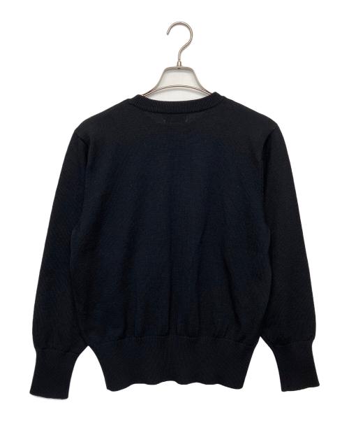 Yves Saint Laurent（イヴサンローラン）Yves Saint Laurent (イヴサンローラン) 薄手ニット ブラック サイズ:Mの古着・服飾アイテム