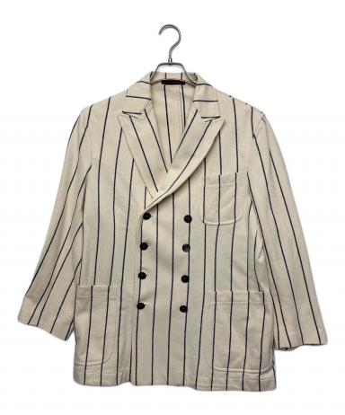 中古・古着通販】THE GIGI (ザ・ジジ) ダブルジャケット アイボリー