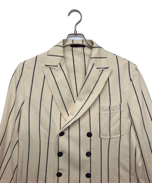 THE GIGI（ザ・ジジ）THE GIGI (ザ・ジジ) ダブルジャケット アイボリー サイズ:52の古着・服飾アイテム