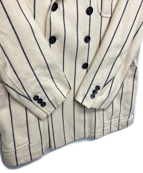 THE GIGI（ザ・ジジ）THE GIGI (ザ・ジジ) ダブルジャケット アイボリー サイズ:52の古着・服飾アイテム