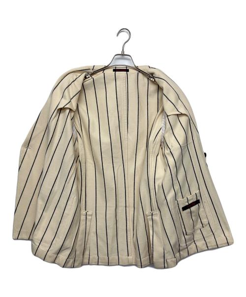 THE GIGI（ザ・ジジ）THE GIGI (ザ・ジジ) ダブルジャケット アイボリー サイズ:52の古着・服飾アイテム